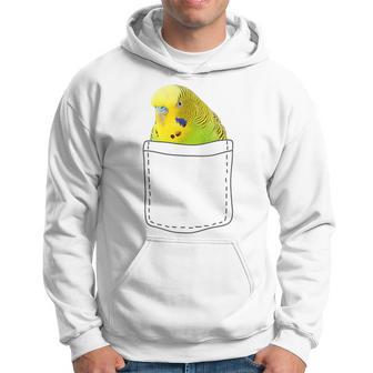 Cute Budgie In Bag Budgie Kapuzenpullover - Geschenkecke