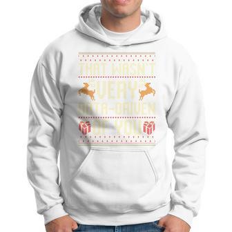 Das War Nicht Sehr Datengetriebenon Euch Ugly Christmas Jumpers Long-Sleeved Kapuzenpullover - Geschenkecke