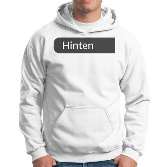 Der Mit Dem Hund Geht Saying Für Das Herrchen Kapuzenpullover - Geschenkecke