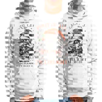 First Of All I'm A Delight Raccoon Christmas Holiday Hoodie - Thegiftio UK