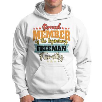 Freeman Nachname Freeman Kapuzenpullover - Geschenkecke