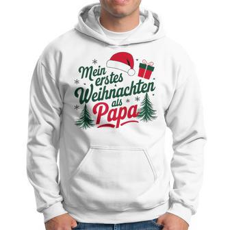 Mein Erstes Weihnachten Als Papa Kapuzenpullover - Geschenkecke