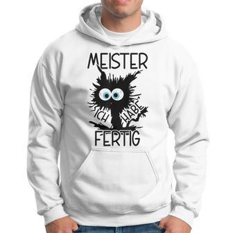 Meister Geschafft Meister Bestanden Gray Kapuzenpullover - Geschenkecke