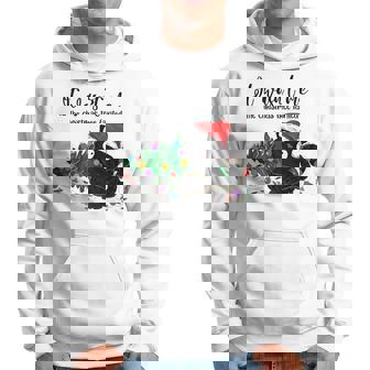 It Was Not Me The Christmas Tree Fainted Cat C Hoodie - Monsterry