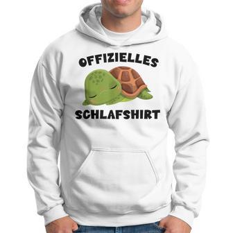 Offizielles Schlaf Schildkröte Turtle Gray S Kapuzenpullover - Geschenkecke