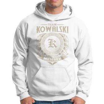 Team Kowalski Lifetime Member Last Name Kowalski Family Kapuzenpullover - Geschenkecke