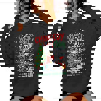 Chingedy Ching The Italian Christmas Donkey Heehaw Xmas Women Hoodie - Seseable