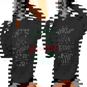 This Is My Christmas Pajama Pj Xmas Women Hoodie - Thegiftio