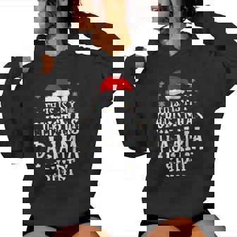 This Is My Christmas Pajama Xmas Pjs Women Women Hoodie | Mazezy