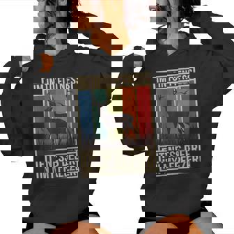 Im Into Fitness Fit Ness Deer Freezer Hunting Women Hoodie - Monsterry