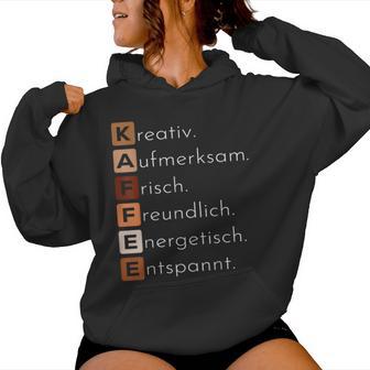 Coffee Lovers Women Kapuzenpullover für Damen - Geschenkecke