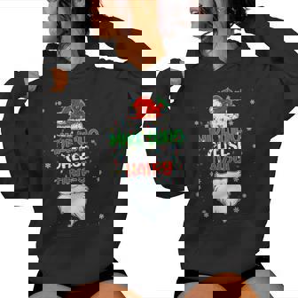 Mike Who Cheese Hairy Christmas Xmas Santa Womens Women Hoodie - Seseable