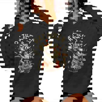 Rat Lover About Rats Queen Wearing Crown Women Hoodie - Monsterry