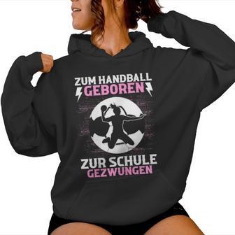 Handball Training Handballer Training Handball Girl's Kapuzenpullover für Damen - Geschenkecke