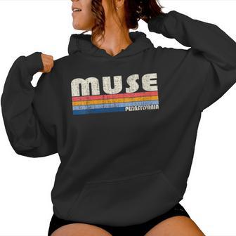 Ille De Muse Rétro Des Années 70 Et 80 Sweat à capuche femme - Cadeauxyz
