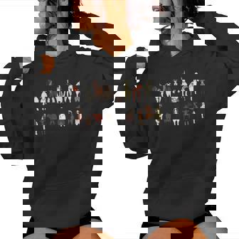 Ligne De Chèvres Humour Ferme Animal Homme Cadeau Sweat à capuche femme - Cadeauxyz