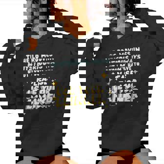 The Lord Moves In Mysterious Ways But You Don't Have To Women Hoodie | Mazezy