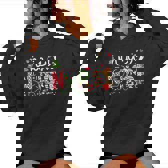 Nicu Nurse Christmas Neonatal Icu Nurse Xmas Party Women Hoodie - Thegiftio UK