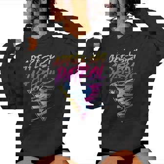 Retro Vintage 80s Apres Ski Patrol Women's Hoodie - Monsterry
