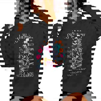 Smutty Book Nerd Women Skeleton Halloween Reading Library Tank Top Women's Hoodie - Monsterry