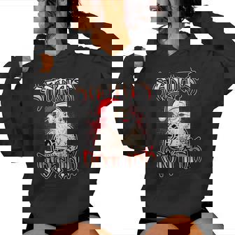 Tattoo 'Santa's Got Ink' Women's Hoodie - Monsterry