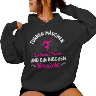 Turner Girl's Liebevoll Frech Gymnastics Gymnastics Kapuzenpullover für Damen - Geschenkecke