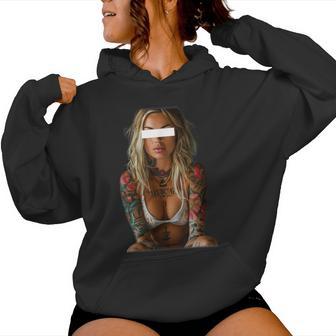 Vintage Sexy Girl Kapuzenpullover für Damen - Geschenkecke