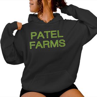 Women's Patel Farms Squad Family Reunion Last Name Team Kapuzenpullover für Damen - Geschenkecke