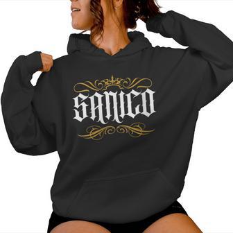 Women's Sanico Filipino Surname Philippines Tagalog Family Kapuzenpullover für Damen - Geschenkecke