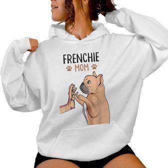 French Bulldog Mama Frenchie Mom Dog Woman Kapuzenpullover für Damen - Geschenkecke