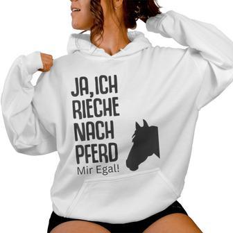 Ich Rauche Nach Pferd Egal Horse Ich Rche Nach Pferd Egal Horse S Kapuzenpullover für Damen - Geschenkecke