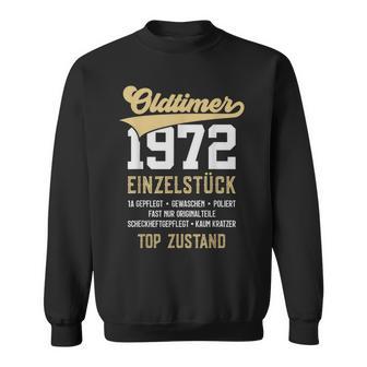 51 Jahre Oldtimer 1972Intage 51St Birthday Sweatshirt - Geschenkecke