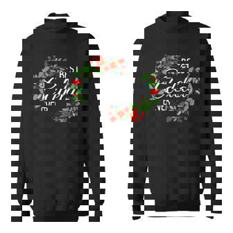 Adela Personalized Name Floral Wreath Flower Sweatshirt - Monsterry