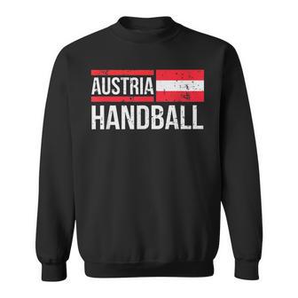 Austria Handball Flag Fan Team Player Jersey Sweatshirt - Geschenkecke