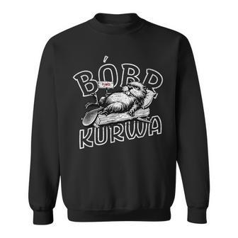 Bober Bóbr Kurwa Polish Flannelette Piwo Sweatshirt - Geschenkecke