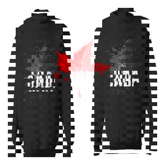 Cadeau Patriotique Feuille D'érable Pays Canada Sweater e - Cadeauxyz