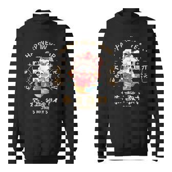 Chinese Snake Lunar New Year Of The Snake Zodiac Painting Sweatshirt - Monsterry
