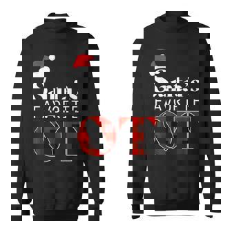 Christmas Occupational Therapy Shirt Santa's Favorite OT Sweatshirt - Monsterry