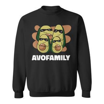 Cool Happy Avofamily Family Avocado Sweatshirt - Geschenkecke