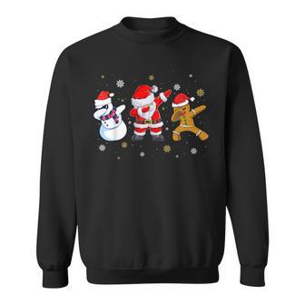 Dabbing Santa Claus For Children Sweatshirt - Geschenkecke