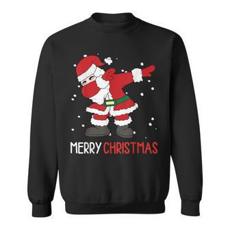 Dabbing Santa Claus Dab Dap Weihnachten Sweatshirt - Geschenkecke