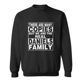 Daniels Last Name Name Personalised Daniels Sweatshirt - Geschenkecke