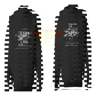 Das Ist Ein Fischer Ding Das Würdest Du Nicht Verstehen Sweatshirt - Seseable
