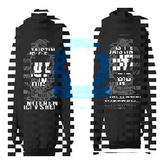 Das Ist Ein Lutz Ding First Name S Sweatshirt - Geschenkecke
