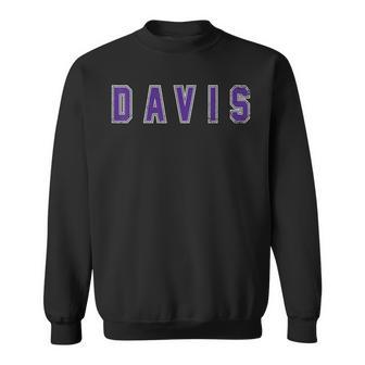 Distressed Davis Proud Family Surname Familia Sweatshirt - Geschenkecke