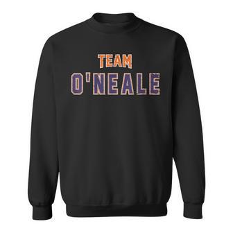 Distressed Team O'neale Last Name Proud Family Last Name Sweatshirt - Geschenkecke