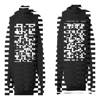 Donald Trump Is Your President Qr Trump Dancing Code Back Sweatshirt | Mazezy
