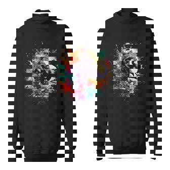 Double Exposure Thai Elephant Songkran Water Festival Flower Premium Sweatshirt - Monsterry