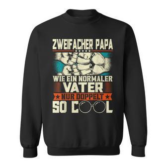 Double Father Papaon Zwei Kinder Sweatshirt - Geschenkecke