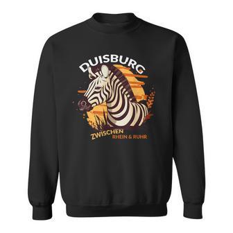 Duisburg Stolz Zebra Töfte Rhein Ruhr For Duisburg Sweatshirt - Geschenkecke